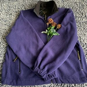 Alexander Julian Royal Purple Fleece Sweater (M)